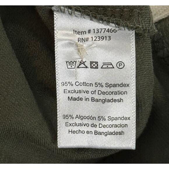 JACHS New York Men’s 2XL Polo Shirt Olive Green Stretch Cotton Blend Casual Wear - Picture 8 of 11